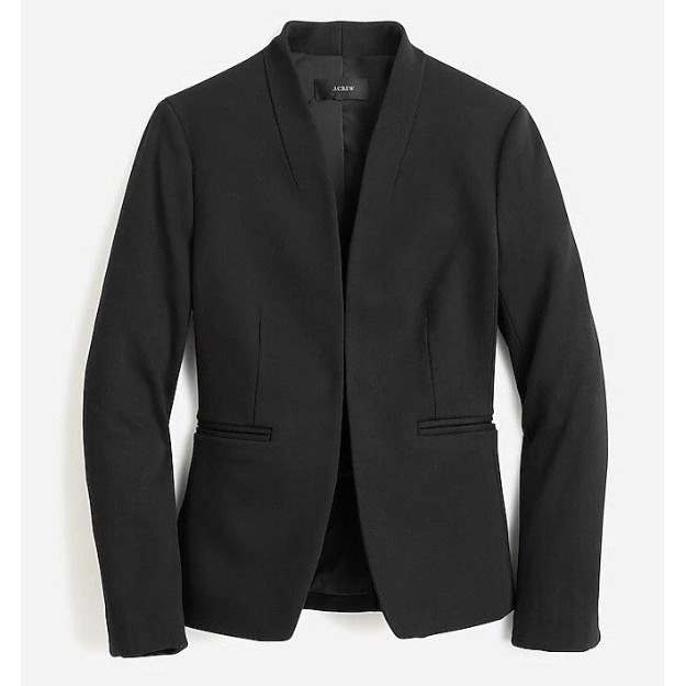 J.Crew 365 Going Out Blazer In Stretch Twill H2743 Gray Women's Sz 10